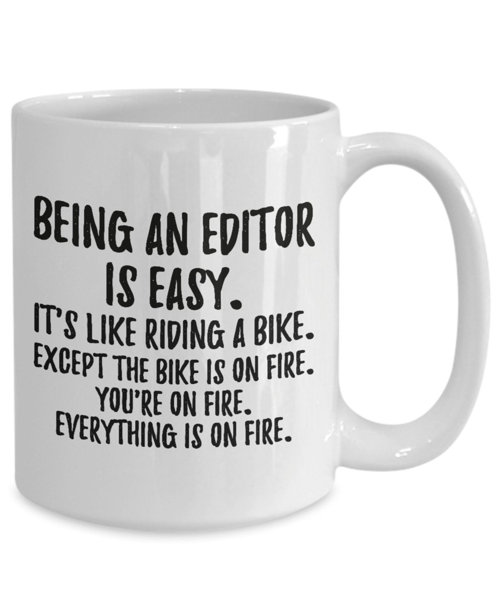Being an Editor is Easy Editor Gift Editor Mug Gift for Etsy