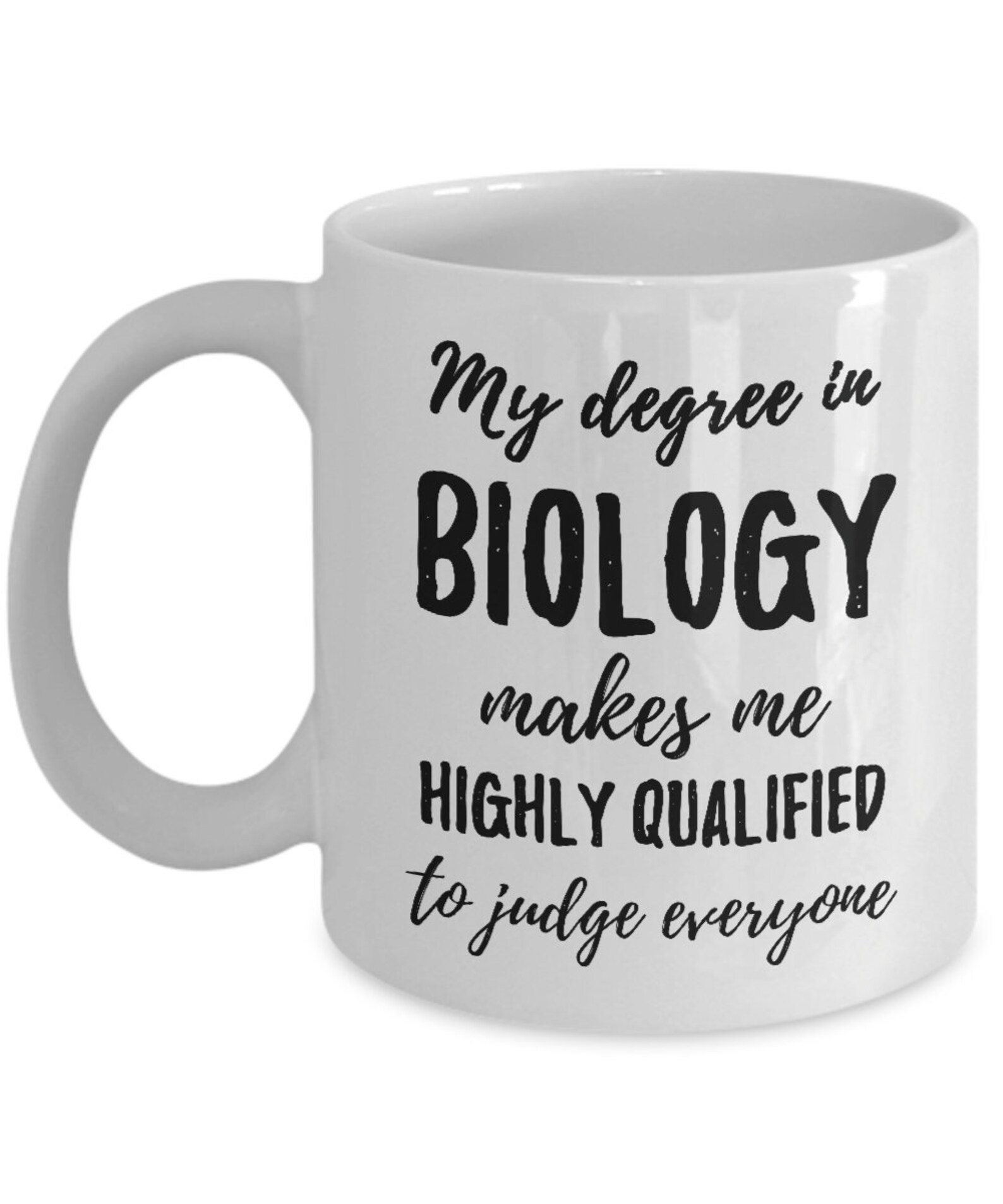 Biologist Mug Biology Graduation Gift Biology Degree Mug Etsy