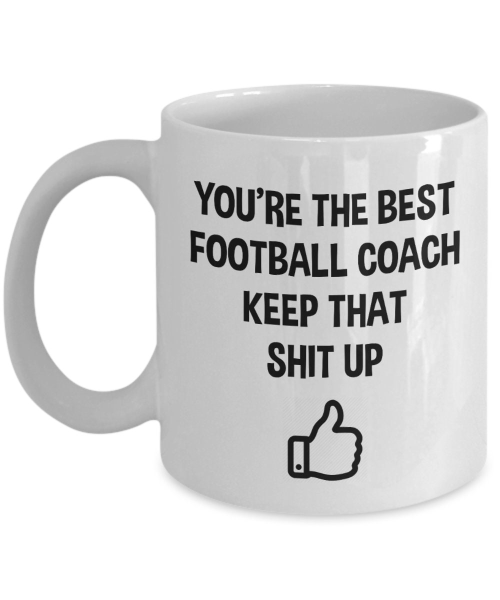 Football Coach Gifts Football Coach Mug Football Coach Etsy