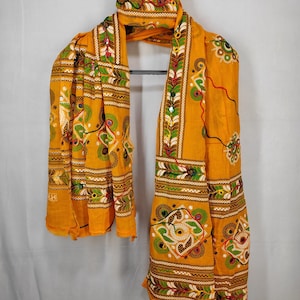 Premium Lot Of 5 to 100 pieces Jaipuri Silk Bandhani Scarves/Silk Dupatta - Rajasthani Traditional Elegance Boho Dupatta for Women