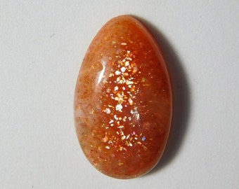 moonstone sun stone loose gemstone For jewellery 44 Cts Natural Sunstone Moonstone cabochon R-405 Top Quality Moonstone Sunstone gemstone