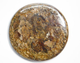 Natural Bronzite Gemstone60 CtFlat Back BronziteCabochon Bronzite Loose GemstoneOval Shape Bronzite SoneFor Making Jewelry40x28x5MM