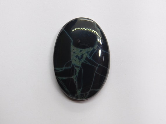 Hand Craft ! A-7341 100% Natural Spider Web Obsidian Gemstone Spider Web Cabochon Spider Web Obsidian Loose Stone For Jewelry Use 33 Cts