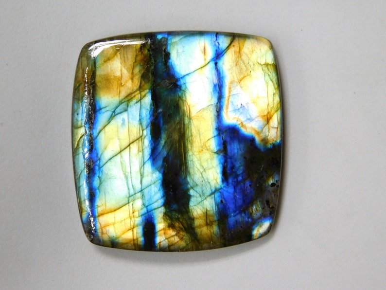 Labradorite Cabochon Purple Labradorite 88 Cts Natural multi Purple Labradorite Gemstone Labradorite Looe stone For Jewelry Use A-3055