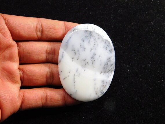 #156 Amazing Natural Dendrite Opal Agate Gemstone Top Quality Dendrite Opal Cabochon Dendrite Opal Loose Stone For jewelry CT 82 41 X 35 #156 Amazing Natural Dendrite Opal Agate Gemstone Top Quality Dendrite Opal Cabochon Dendrite Opal Loose Stone For jewelry CT 82 41 X 35