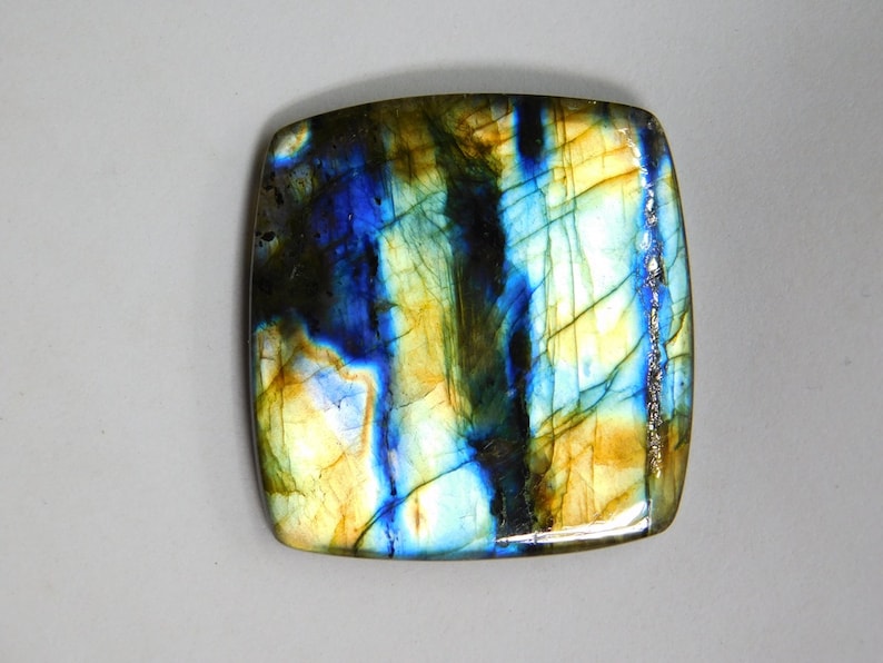 Labradorite Cabochon Purple Labradorite 88 Cts Natural multi Purple Labradorite Gemstone Labradorite Looe stone For Jewelry Use A-3055