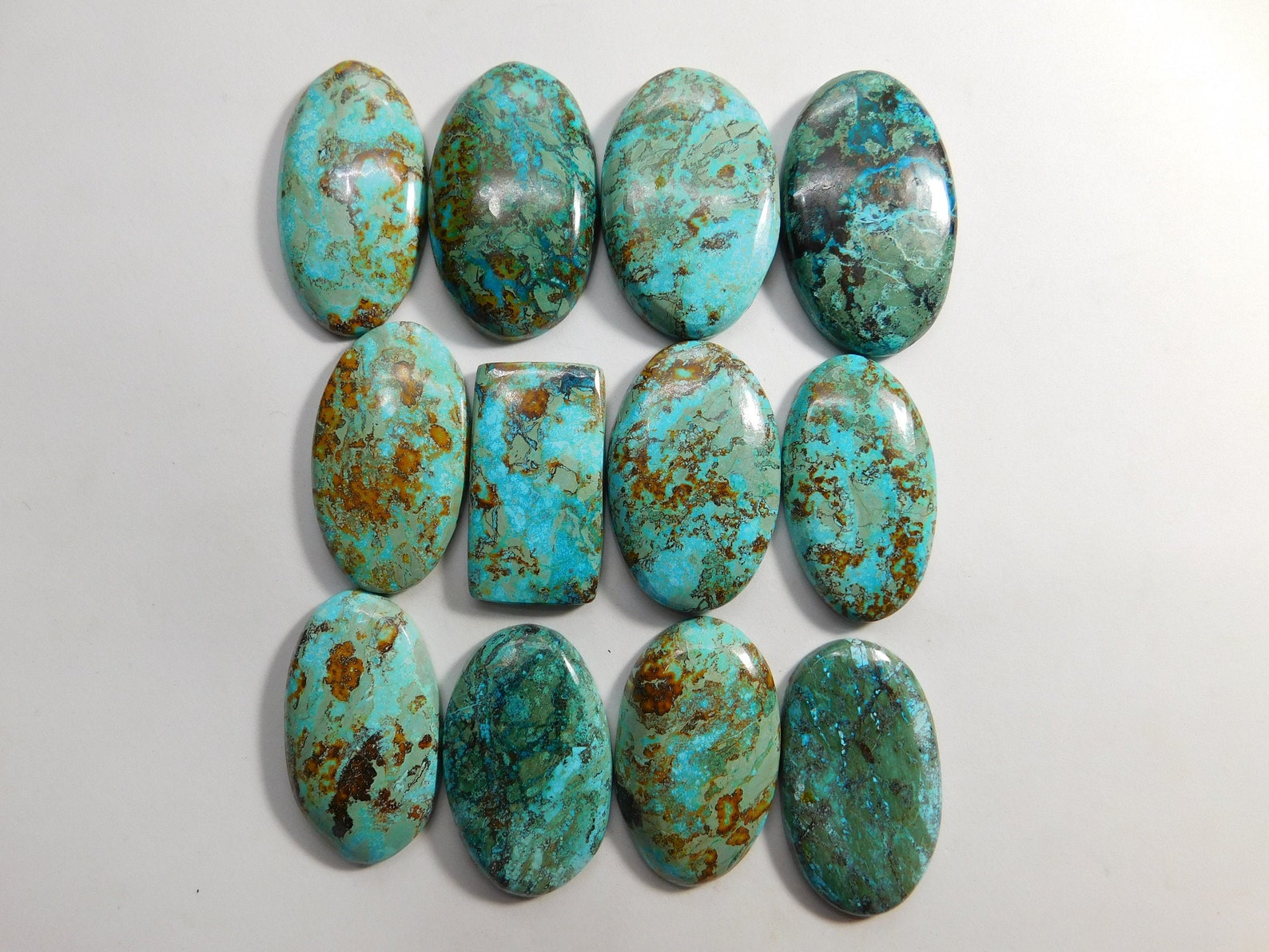 Pierre précieuse turquoise africaine cabochon turquoise Etsy France
