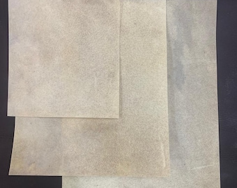 Goatskin Parchment Sheet: Authentic Vellum for Calligraphy, Painting, Bookbinding, Lampshades & Furniture