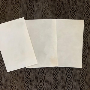 MANUSCRIPT Pergament Künstler Pergament Leder Premium Blatt Ziege Pergament Luxuriöses Antik Finish Vintage PaperBookbindering Kalligraphie Malerei