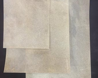 Parchment Leather Sheets Real Goat Skin Parchment Calf Authentic Goat Parchment Vellum Stiff Parchment for calligraphy painting bookbinding