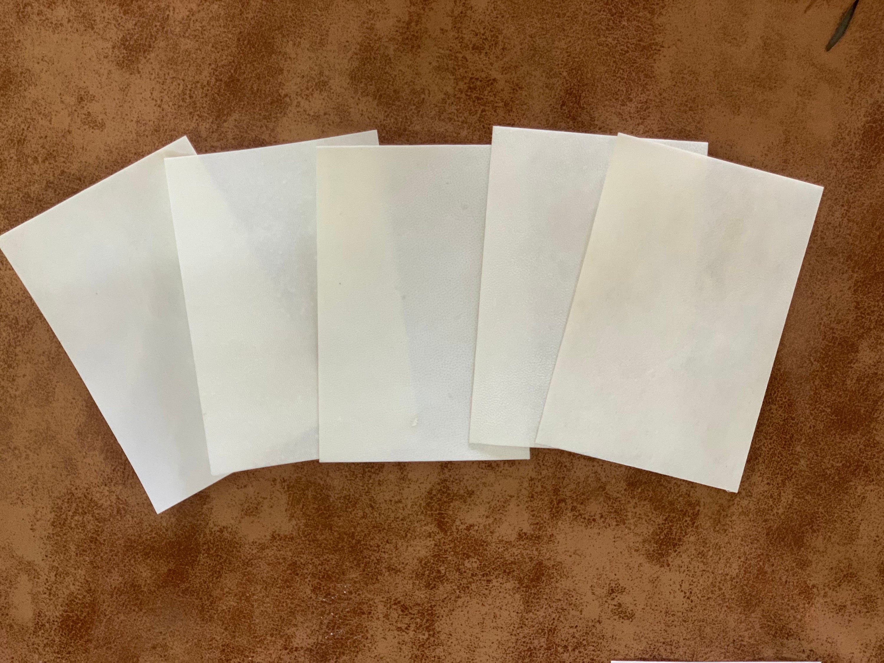 Parchment Leather Sheets Real Goat Skin Parchment Calf Authentic Goat
