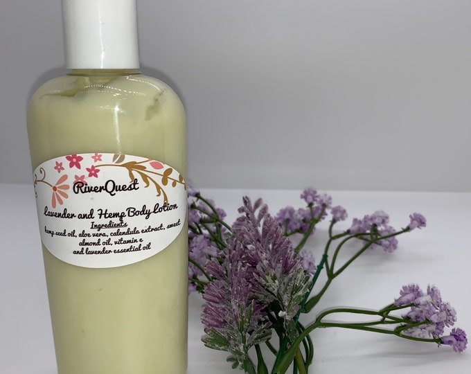 Lavender Hemp Seed Oil Lotion