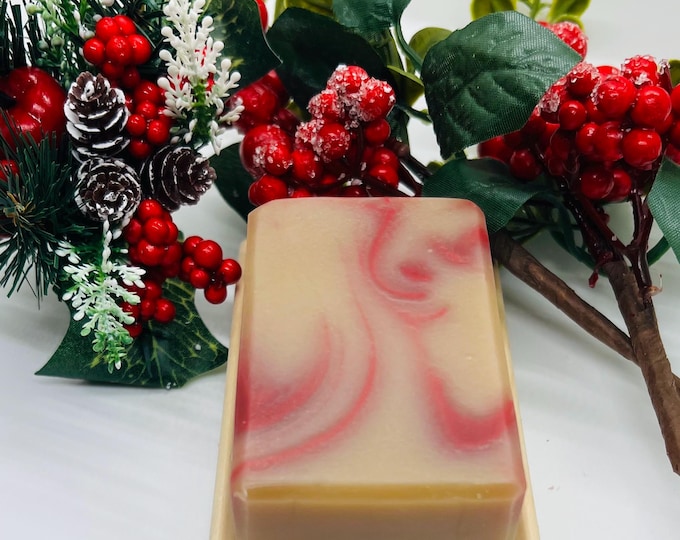 Lingonberry Spice Scented Handmade Soap