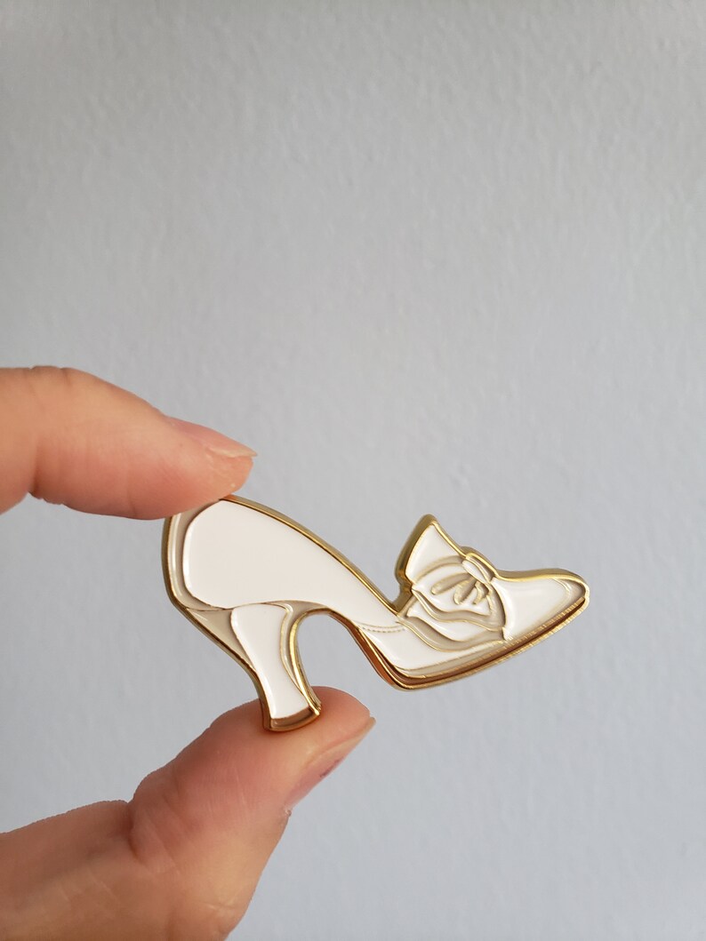 Christine Daae Dressing Gown Peter Fox Lair Shoe Enamel Pin Etsy