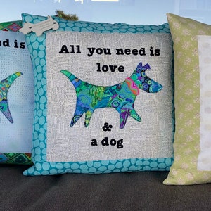 Pattern for Fabric collage Doggie by Naumann, PDF Pattern for instant download