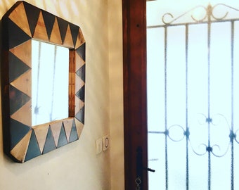 Mirror Decoration wooden frame