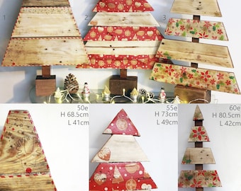 Christmas tree - Pallet wood - Interior decoration