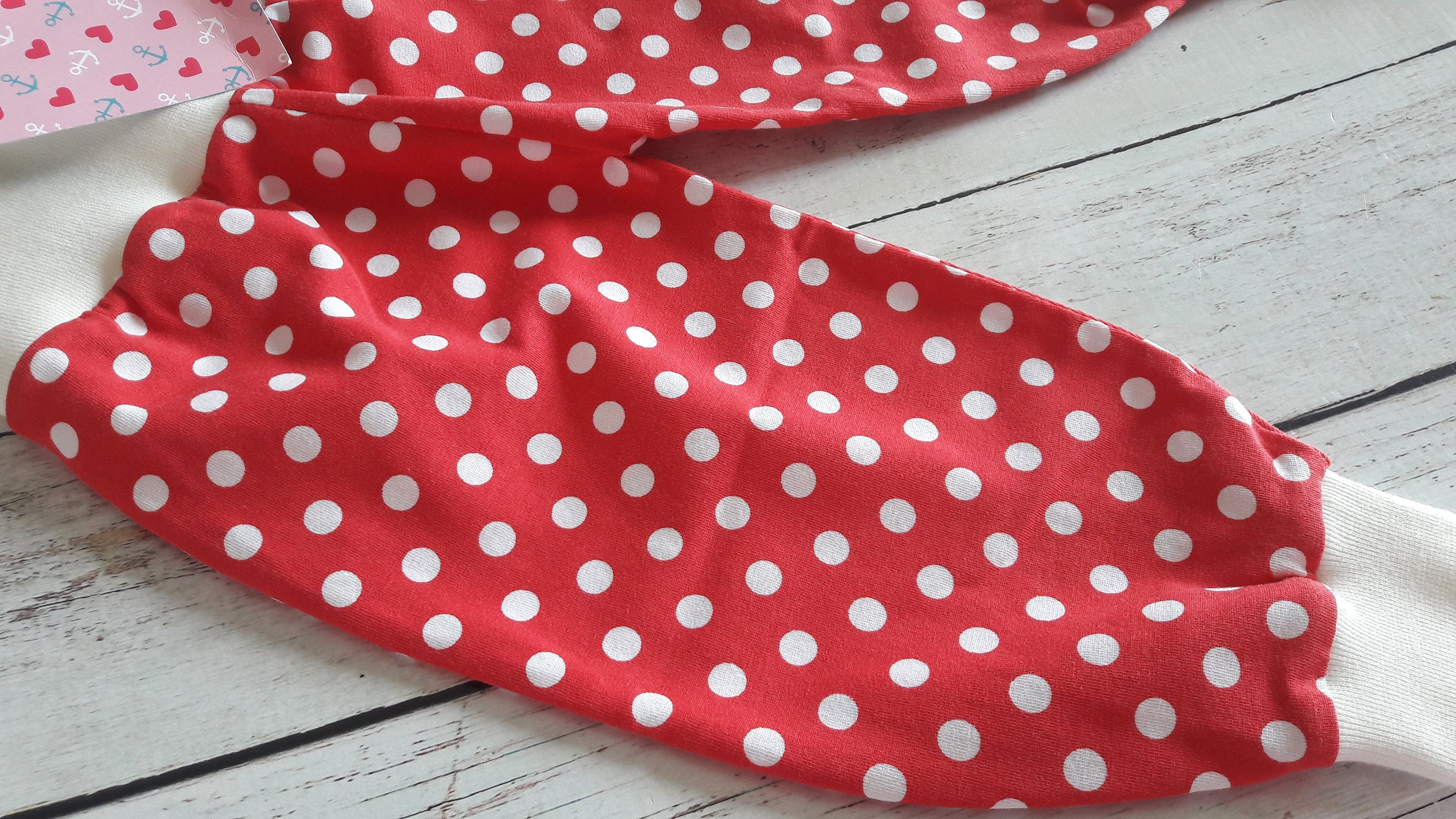 baby pants red dots baby clothes birth first equipment baby pants pump pants dots gr.62/68