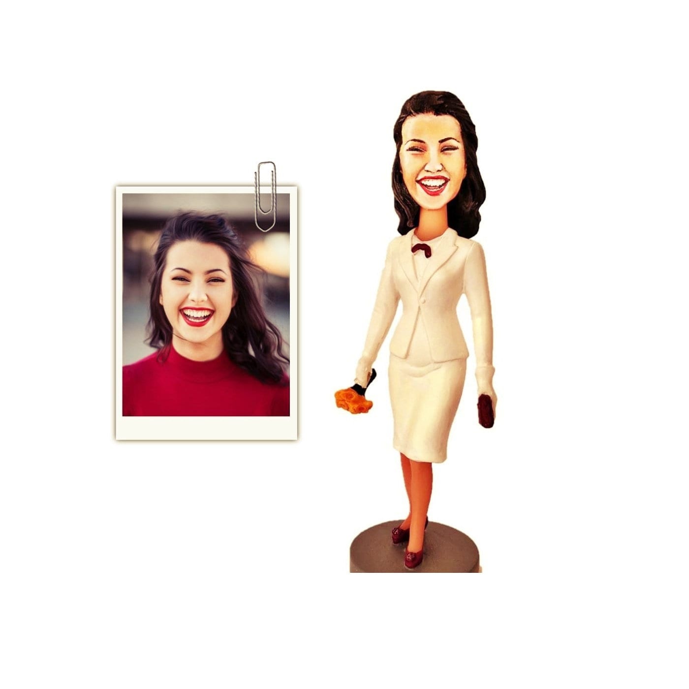 Personalized 3D Figurine: 8-inch Custom Statue From Photo - Etsy