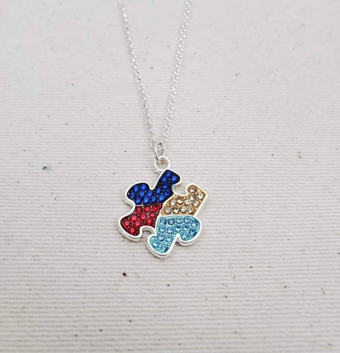 Autism Necklace/ Autism Jewelry / Autism Awareness / Necklace Etsy