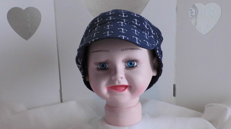 size 49-50 Jersey hat Beanie hat with shade size 47-48