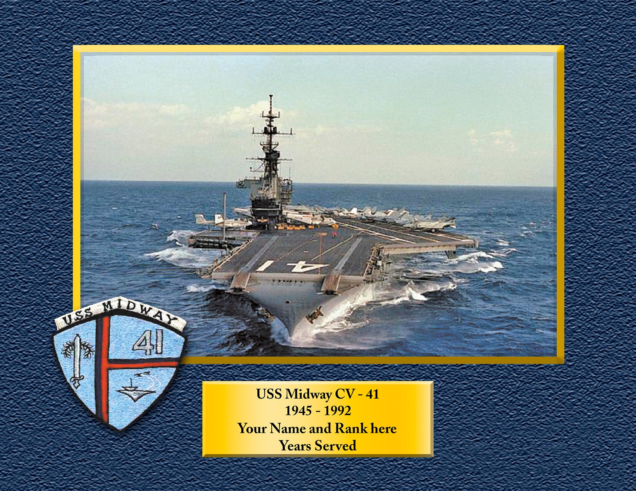 USS Jesse L.brown FF-1089 Custom Personalized 8.5 X 11 Print USS Jesse L.brown FF-1089 Custom Personalized 8.5 X 11 Print