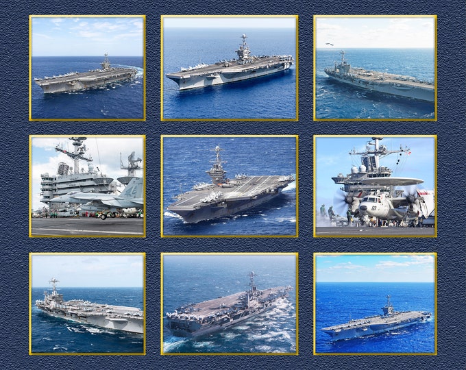 USS Harry S. Truman CVN-75 Custom Personalized 11X14 or 16 X 20 Print on Pro. Paper or Canvas US Navy Ships Unique Gift Idea any Occasions