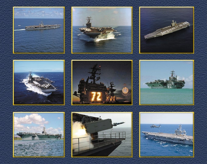 USS Abraham Lincoln CVN-72 Custom Personalized 11X14 or 16 X 20 Print on Pro Paper or Canvas US Navy Ship Unique Gift Idea for any Occasions