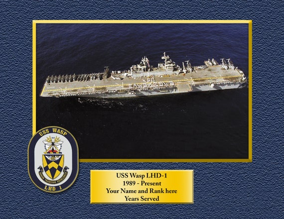 USS Chandler DDG-996 Custom Personalized 8.5 X 11 Print of US Navy