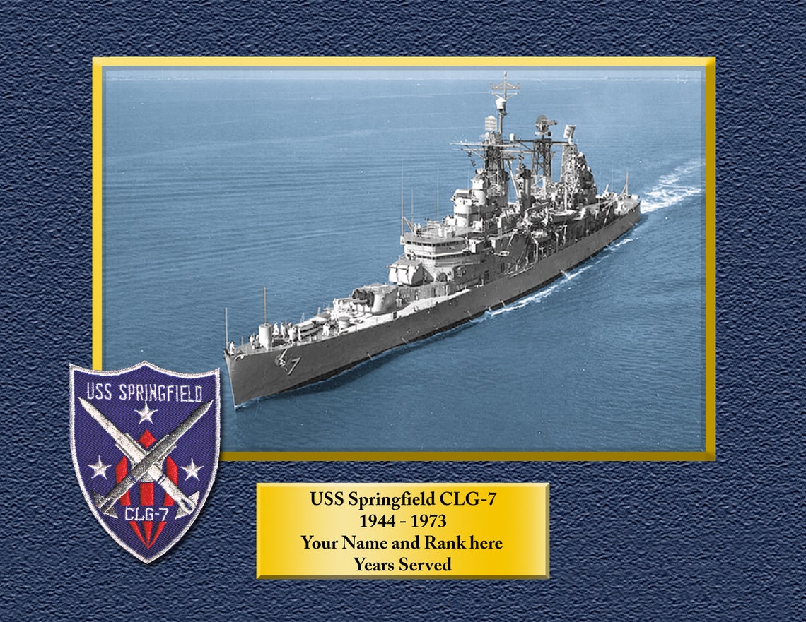 USS W.S. SIMS FF1059 Custom Personalized 8.5 X 11 Print of US Etsy