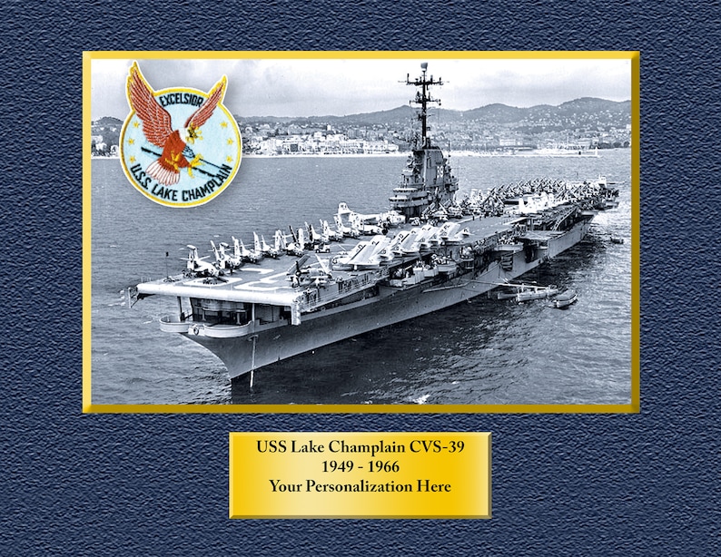 USS ESSEX LHD2 Custom Personalized 8.5 X 11.0 Print of US Navy Ships Unique Gift Idea for any Occasions
