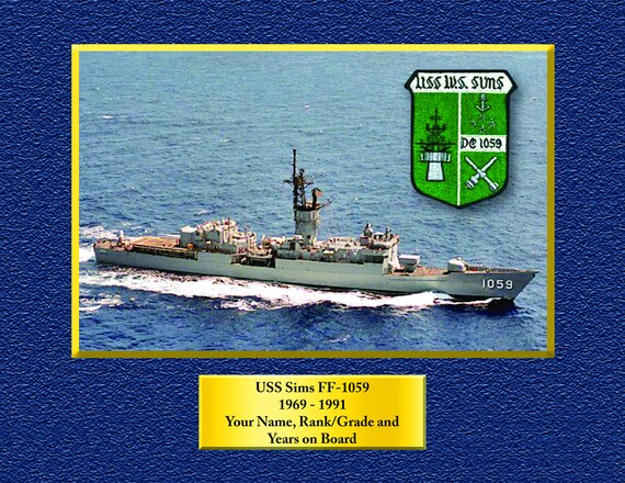 USS Kitty Hawk CV/CVA63 Custom Personalized 8.5X11, 11X14 Or16 X