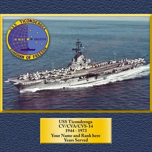 Warship Pictorial No. 22 - USS Ticonderoga CV/CVA/CVS-14