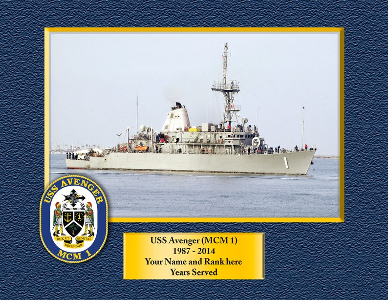 USS Tempest PC 2 USN Navy Ship print USS Tempest PC 2 USN Navy Ship print