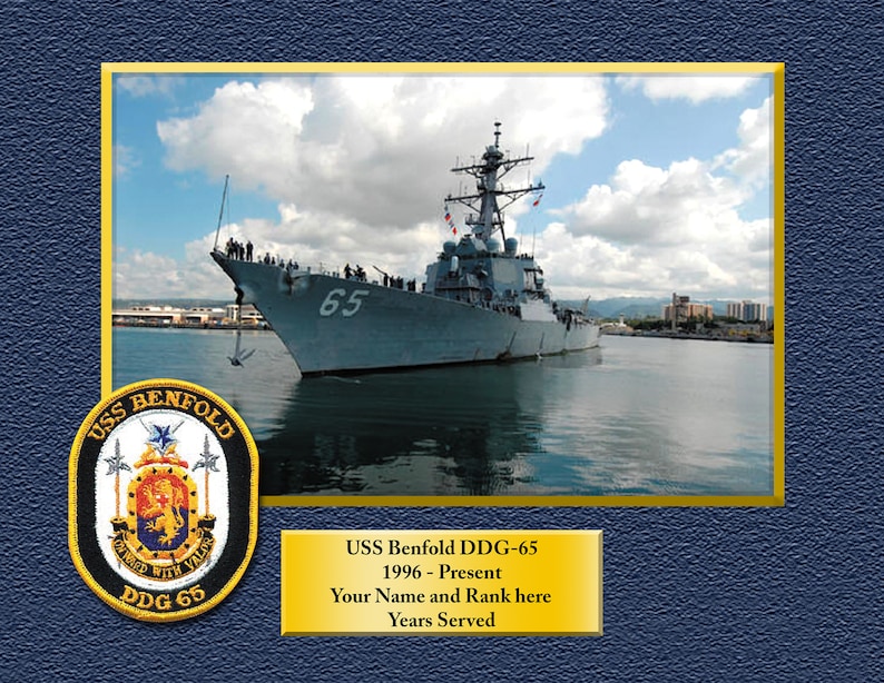 USS Austin LPD4 Custom Personalized 8.5 X 11 Print of US Navy Etsy