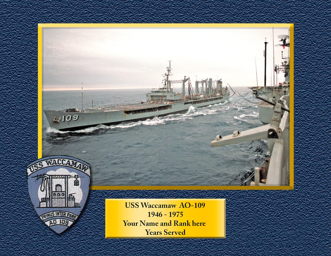 USS Cayuga LST1186 Custom Personalized 8.5 X 11 Print of US Etsy