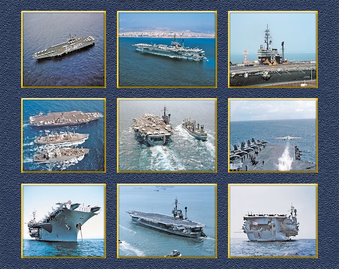 USS America CVA-66 Custom Personalized 11X14 or 16 X 20 Print on Pro. Paper or Canvas US Navy Ships Unique Gift Idea for any Occasions