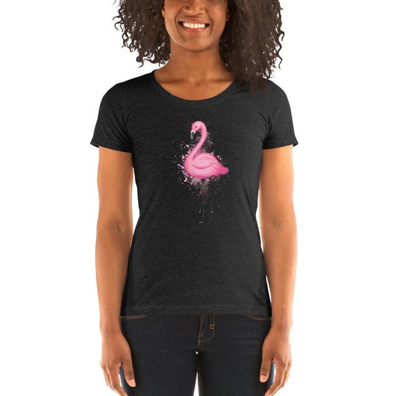 Pink Flamingo Ladies' Short Sleeve T 