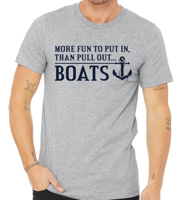 Funny boat shirts Clearance