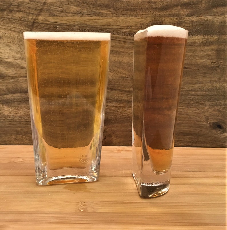Half Pint Glass set of 2 Etsy