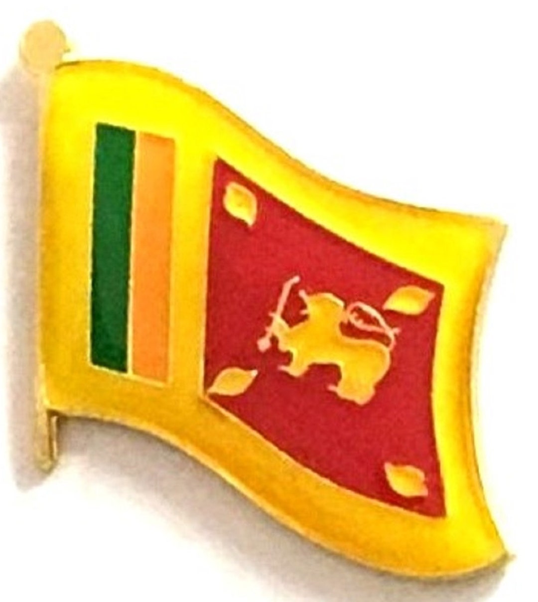 Pack of 3 Sri Lanka New World Flag Lapel Pin Badges Three Etsy