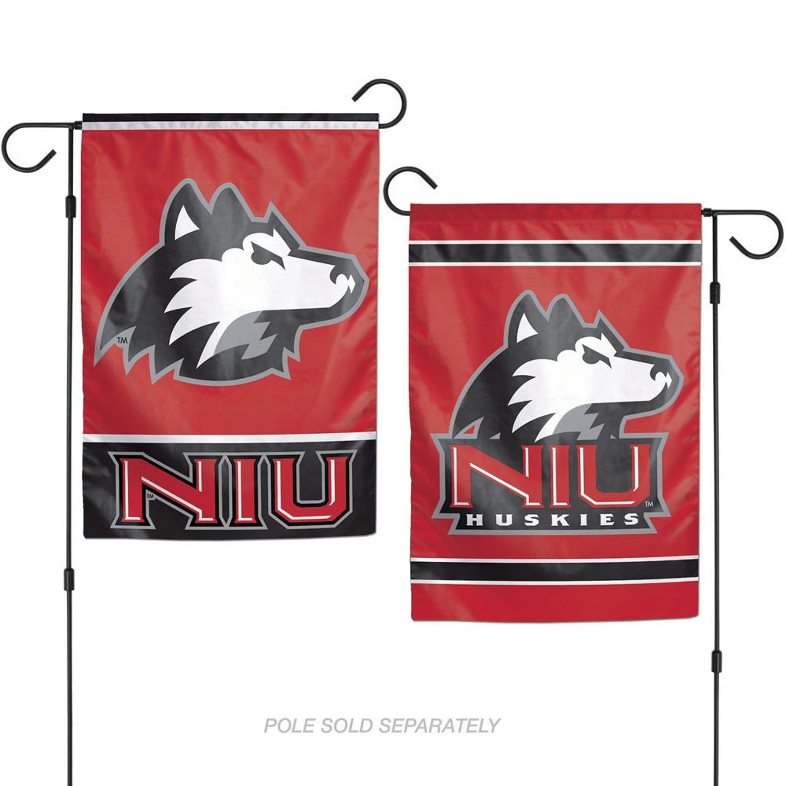 NIU Huskies Garden Flag, Northern Illinois University, College Yard Banner