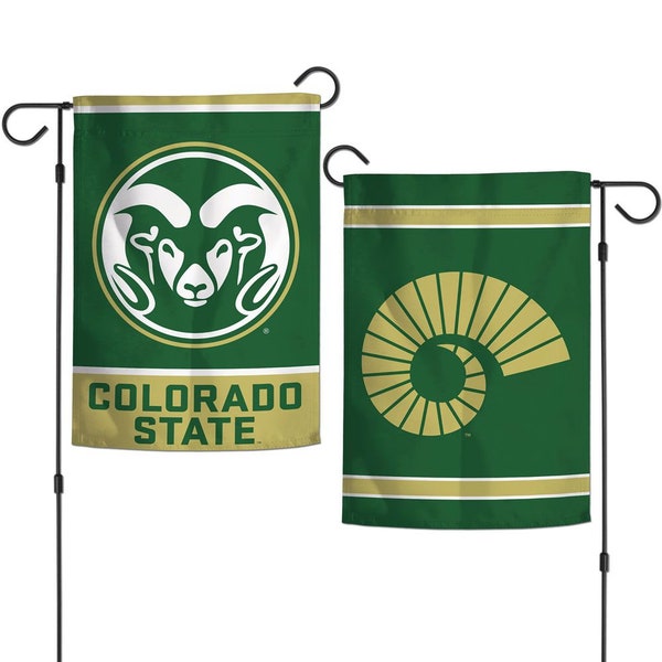 Colorado State Garden Flag, Measures 12.5” x 18" Double Sided Yard and Garden College Banner Flag Is Printed in the USA