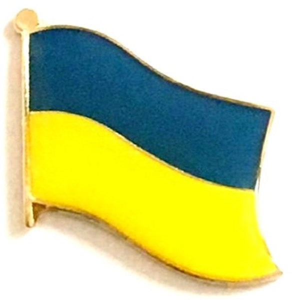 Ukraine Flag Pin Etsy