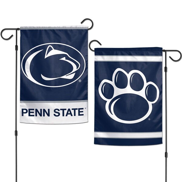 Penn State Garden Flag, Measures 12.5” x 18" Double Sided Yard and Garden College Banner Flag Is Printed in the USA