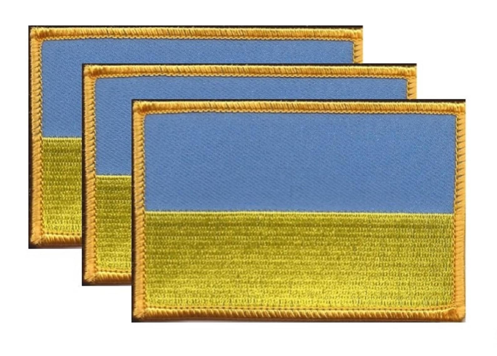 Pack of Ukraine Patches 3.50 x 2.25 Three Etsy