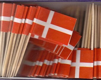 JBCD Norway Toothpick Flags – 100 Mini Flags For Cupcakes, Food Decor, Parties - View #7
