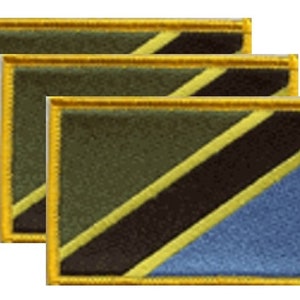 Pack of 3 Tanzania Patches 3.50" x 2.25", Three International Embroidered Iron On or Sew On Flag Patch Emblems