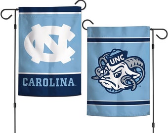UNC Garden Flag, North Carolina Tar Heels, College Yard Banner