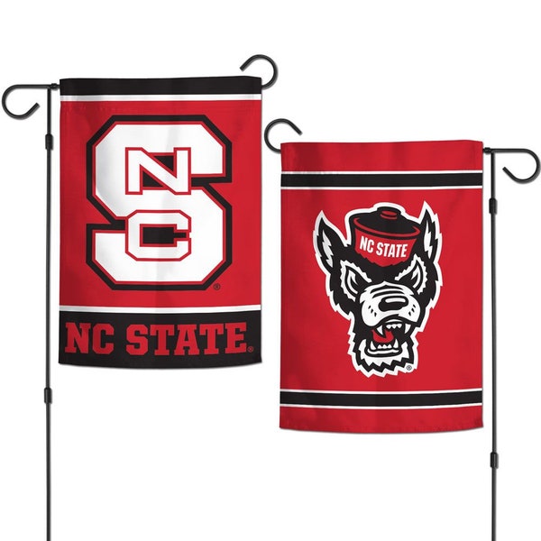 North Carolina State Garden Flag, Measures 12.5” x 18" Double Sided Yard and Garden College Banner Flag Is Printed in the USA